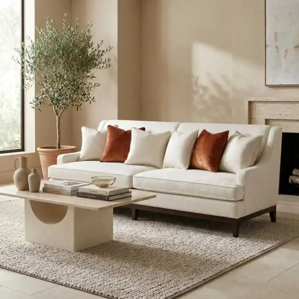 Canapé droit LINTON Signature moderne à Casablanca – Massini Home
