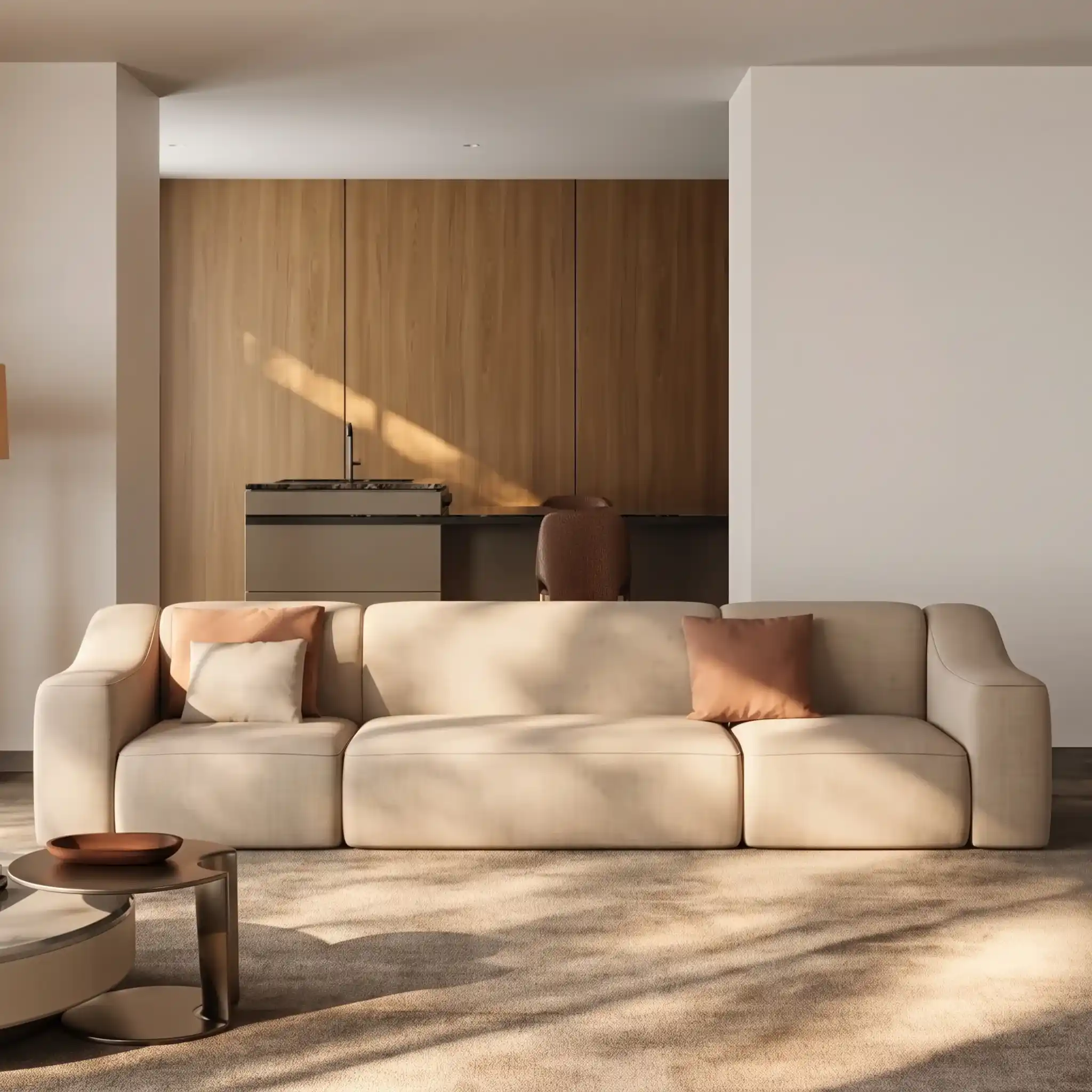 Canapé droit LOPAR 3 PLACES – Massini Home
