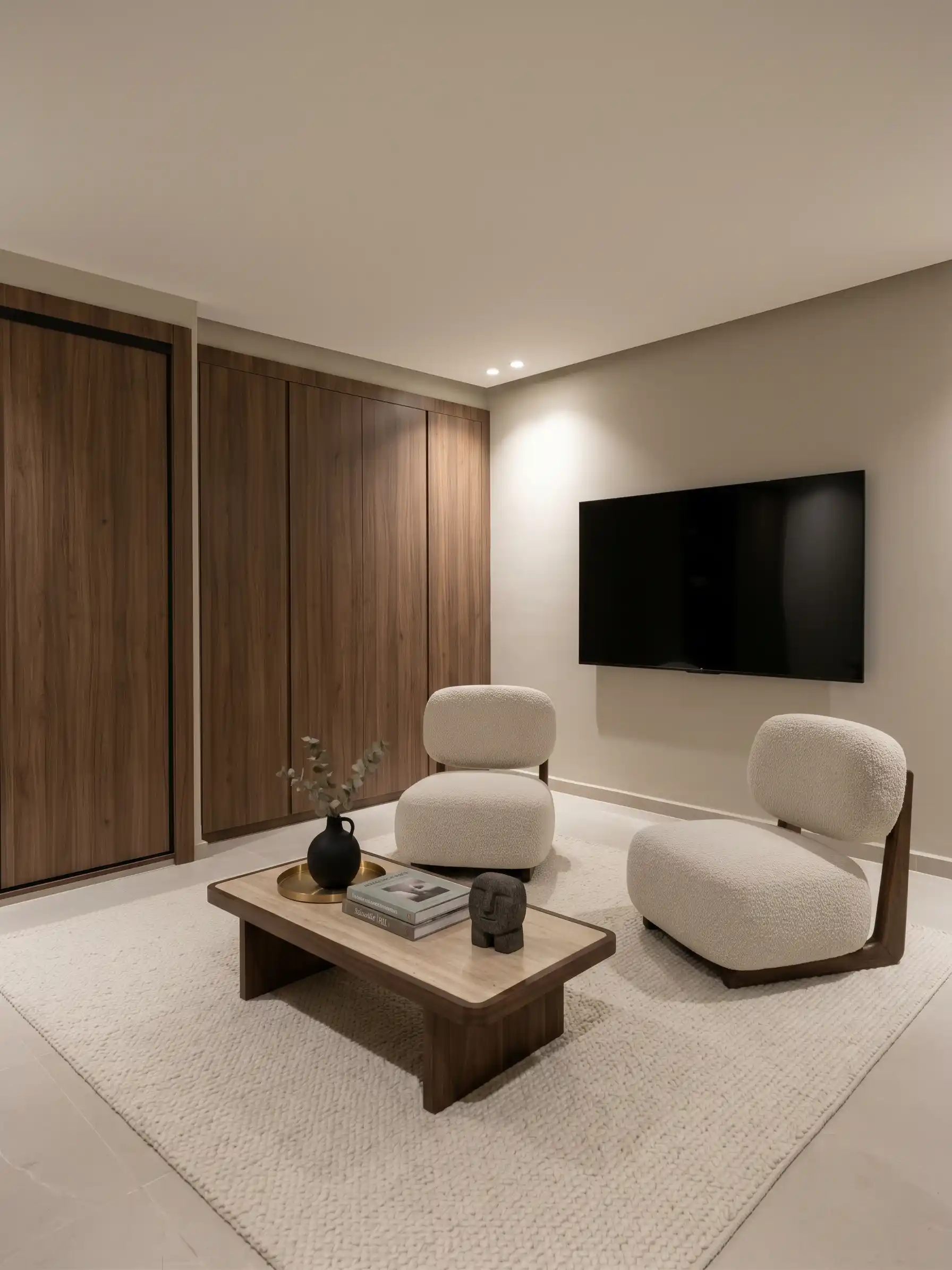 Fauteuil personnalisé et assise sur mesure pour intérieur contemporain